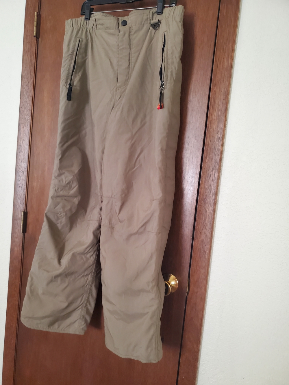 Men's Cargo Outdoor/Snowboard Pants in Khaki